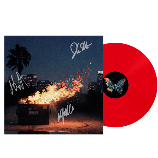 Catch My Butterfly Red Vinyl LP SIGNED
