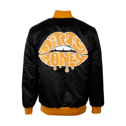 Stripe Bomber Jacket