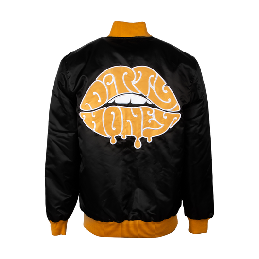 Stripe Bomber Jacket