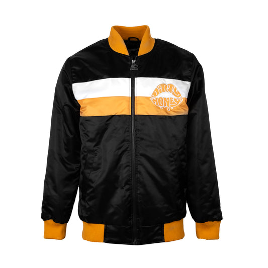 Stripe Bomber Jacket