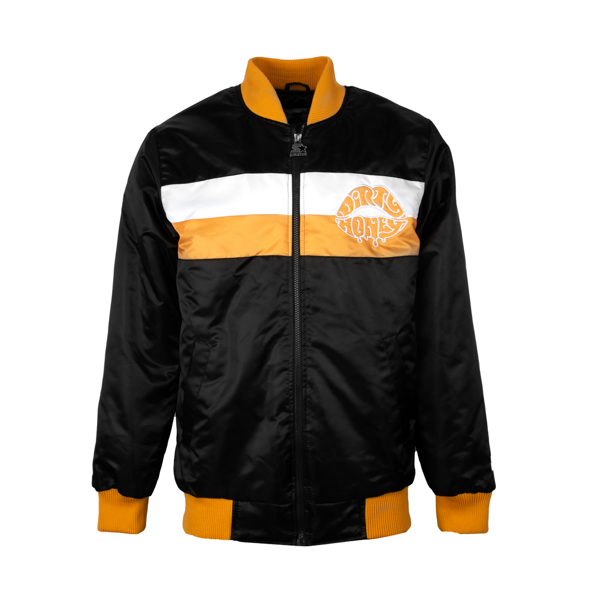 Stripe Bomber Jacket