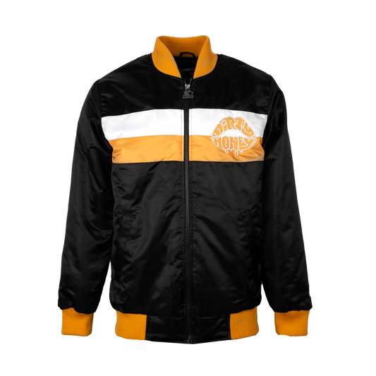 Stripe Bomber Jacket