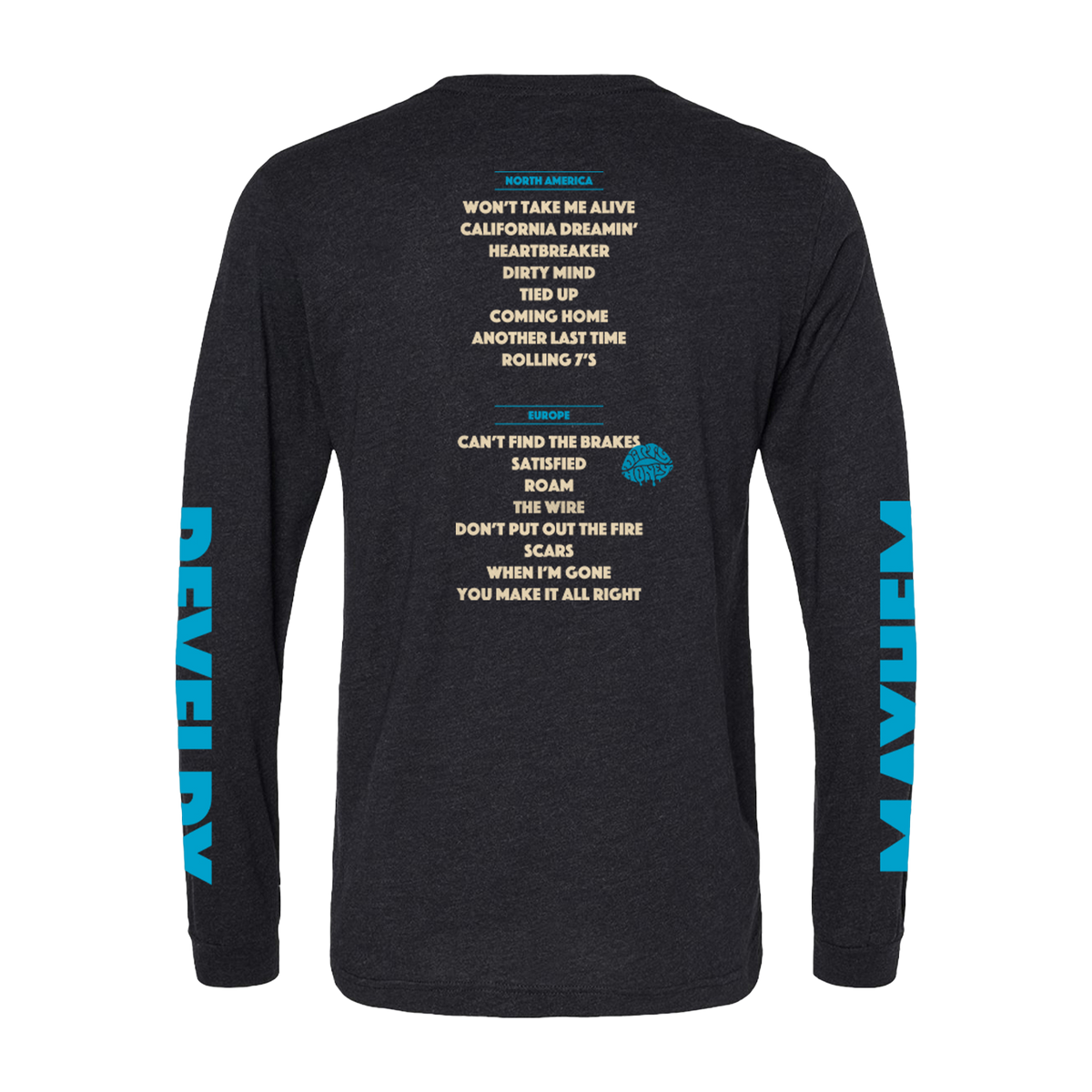 Mayhem & Revelry Live Long Sleeve Tee