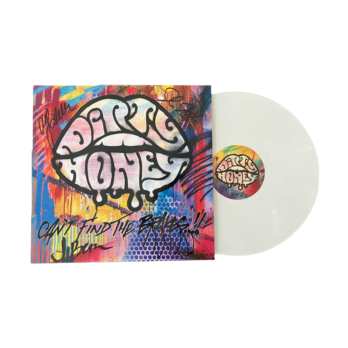 Can't Find The Brakes LP - Signed